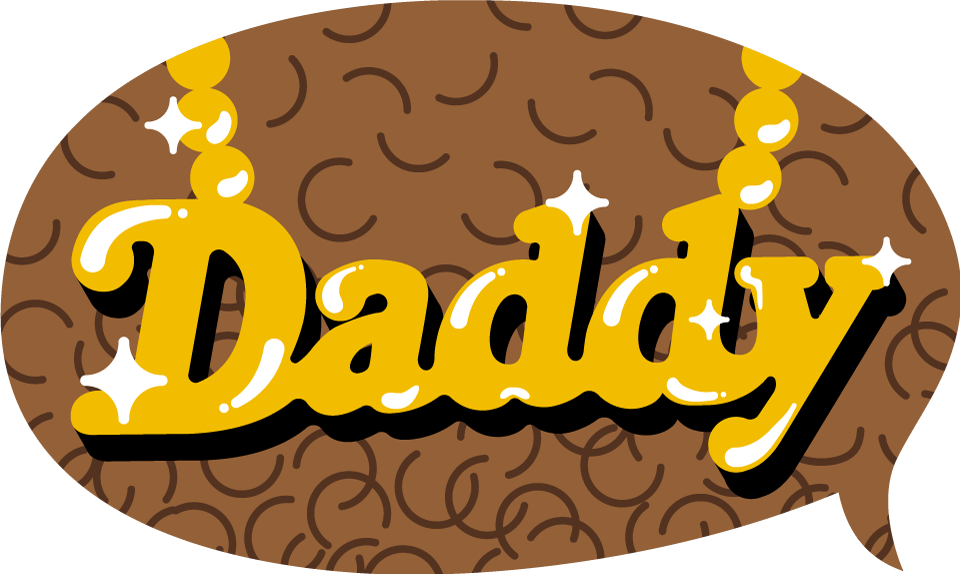 Daddy sticker art by Daniel Ramirez Perez