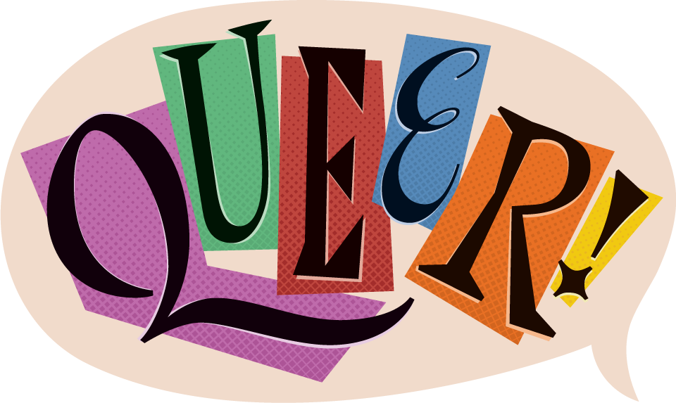 Queer sticker art by Queerfonts